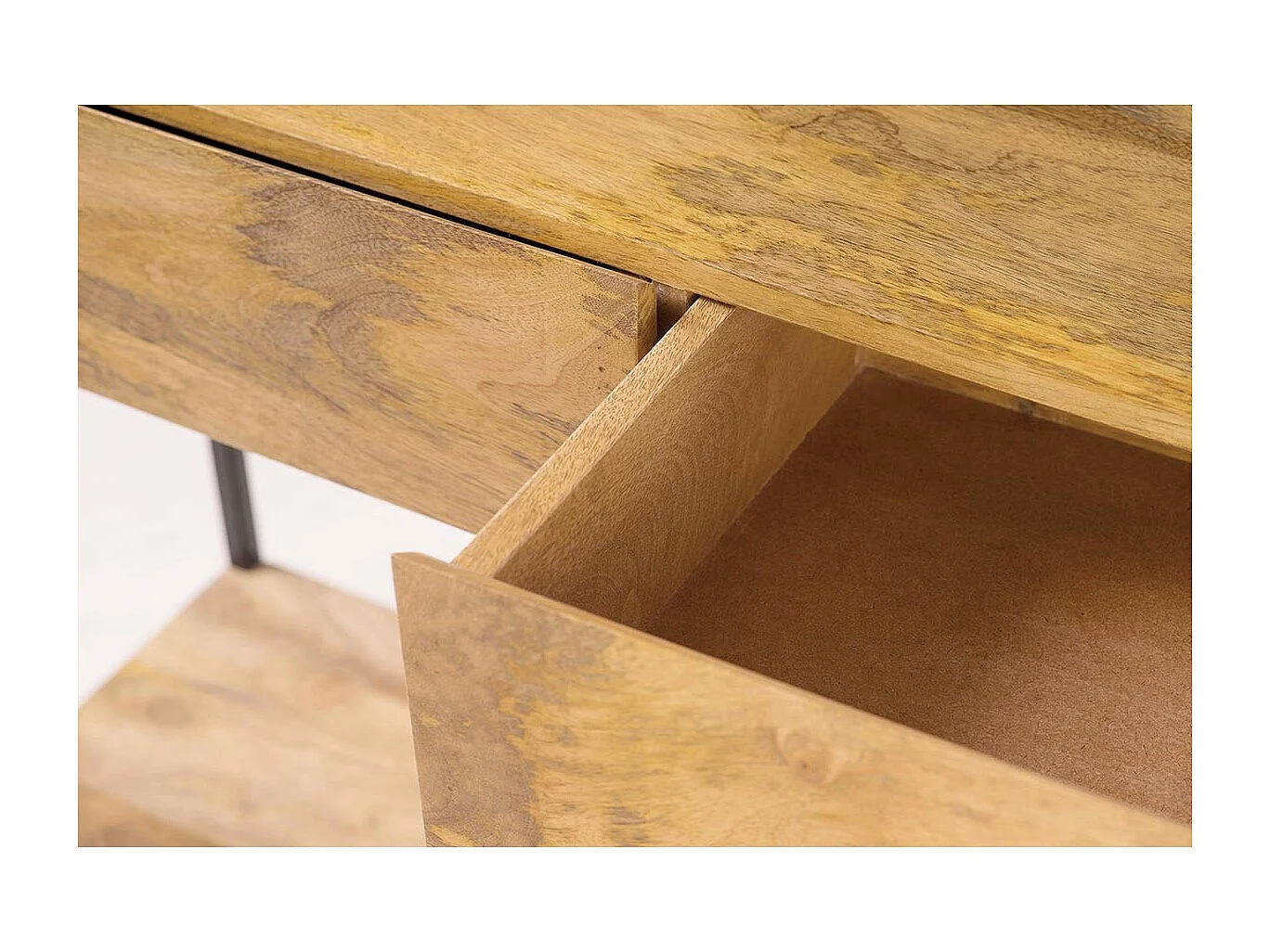 Consola industrial mango y metal L110 cm YPSTER