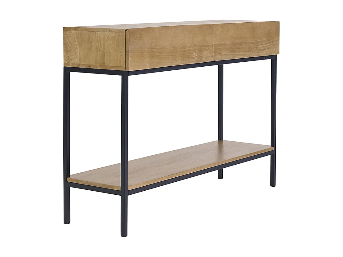 Consola industrial mango y metal L110 cm YPSTER