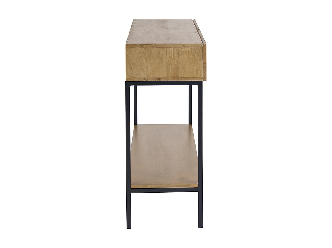 Consola industrial mango y metal L110 cm YPSTER