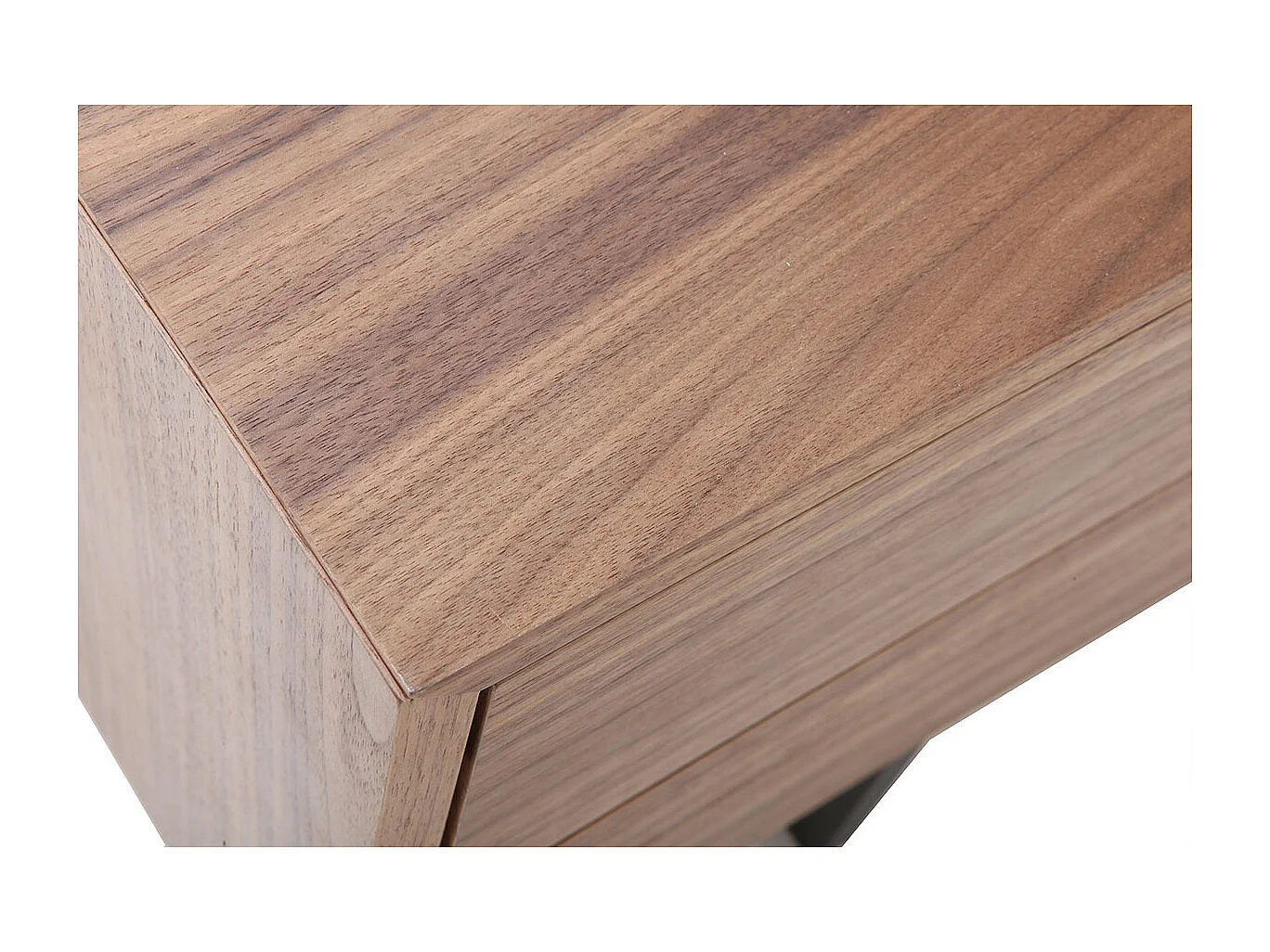 Mueble TV diseño vintage nogal MANNY