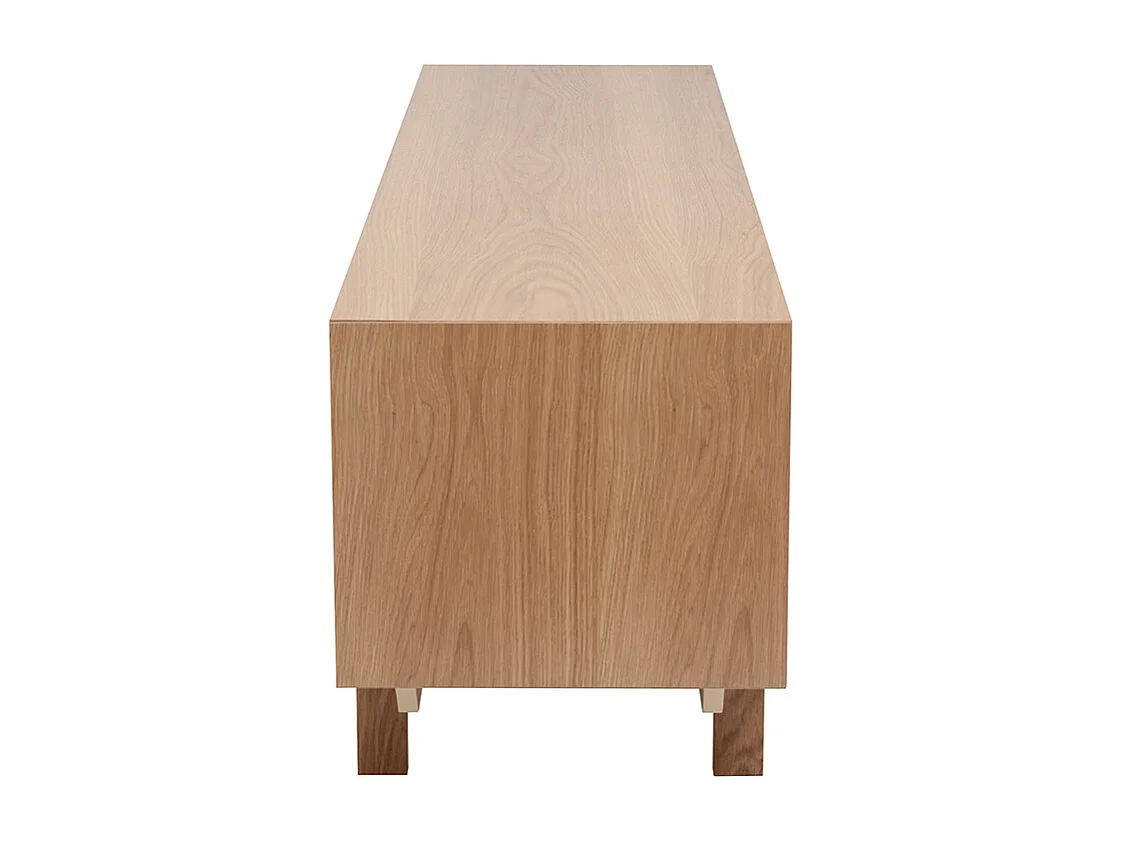 Mueble TV nórdico de madera clara 180 cm SID