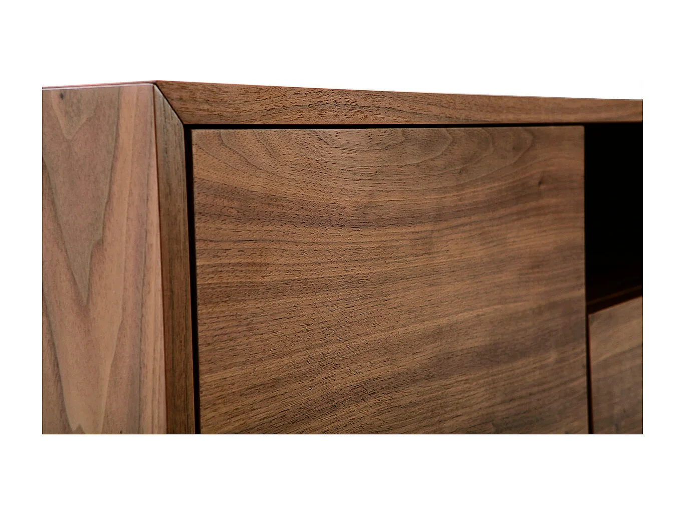 Mueble TV diseño vintage 160cm nogal MANNY