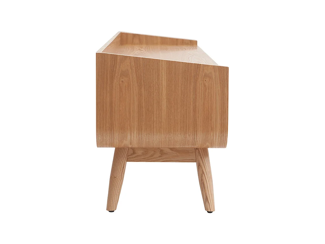 Mueble TV vintage madera fresno 180 cm HALLEN