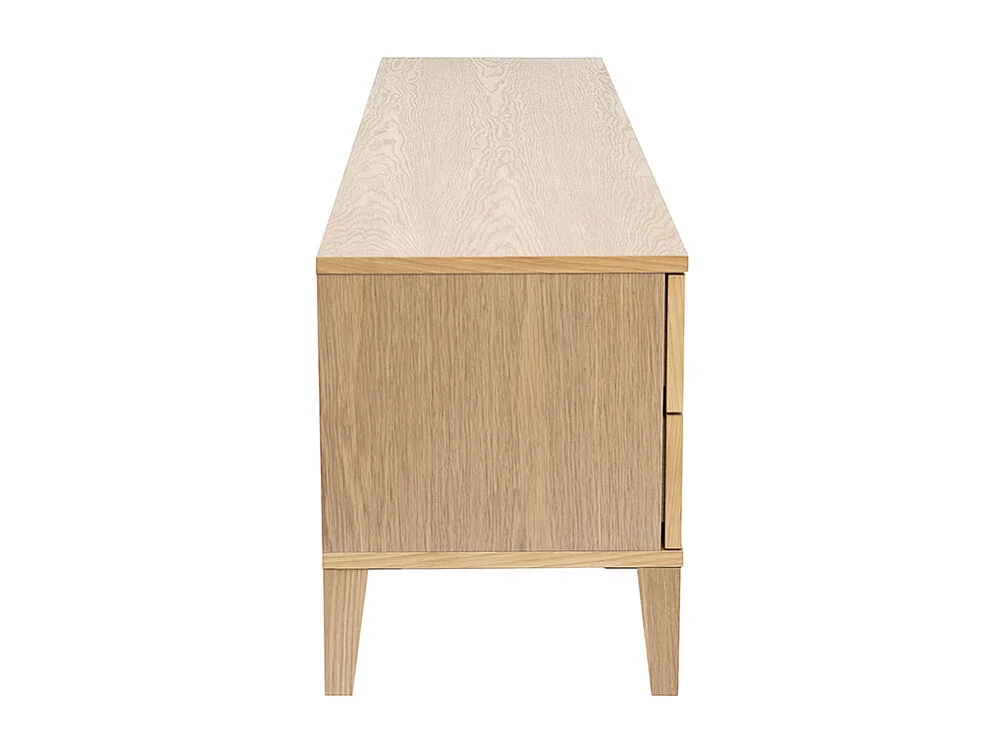 Mobile TV scandinavo legno chiaro L180 cm FREDDY