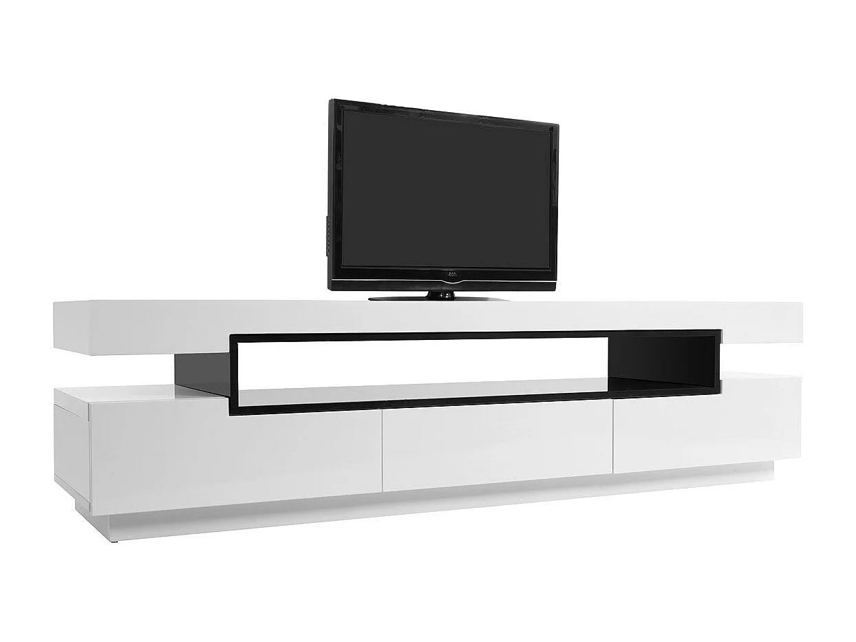 Mobile porta TV design laccato bianco LIVO