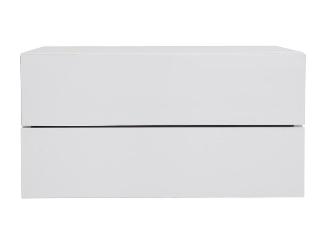 Contenitore design bianco 2 cassetti MAX