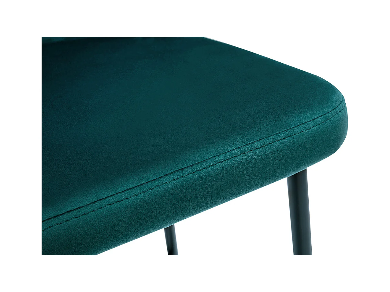 Design-Barhocker Samt Petrolblau 78 cm DALLY