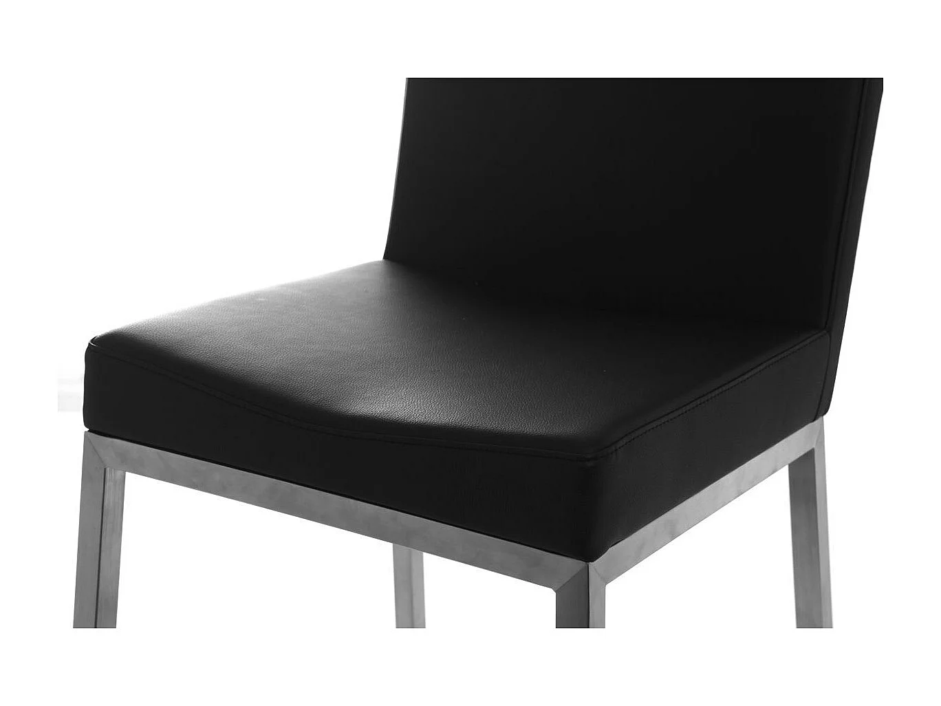 Design-Hocker 66 cm Schwarz 2er-Set EPSILON