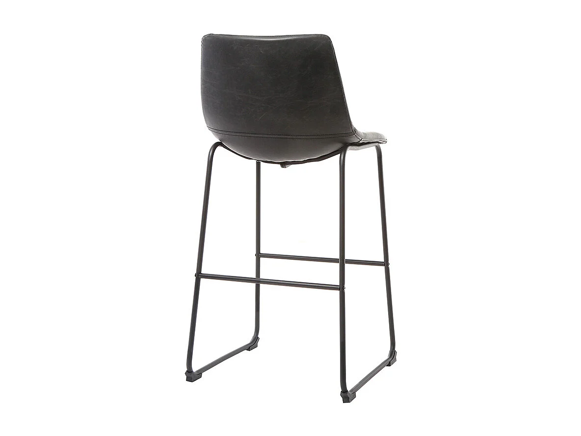 Tabourets de bar vintage noirs 73 cm (lot de 2) NEW ROCK