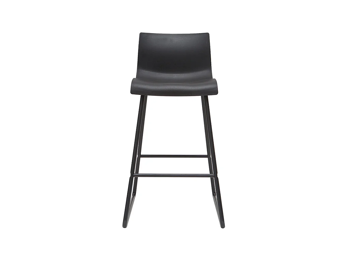 Design-Barhocker Schwarz 65cm (2er-Set) ONA