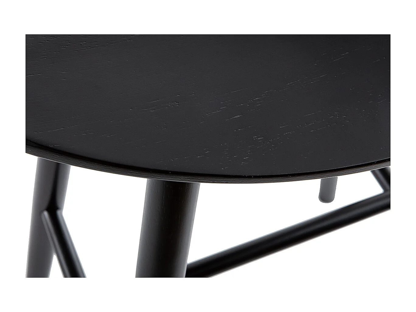 Taburete de bar moderno nogal 72cm DEMORY