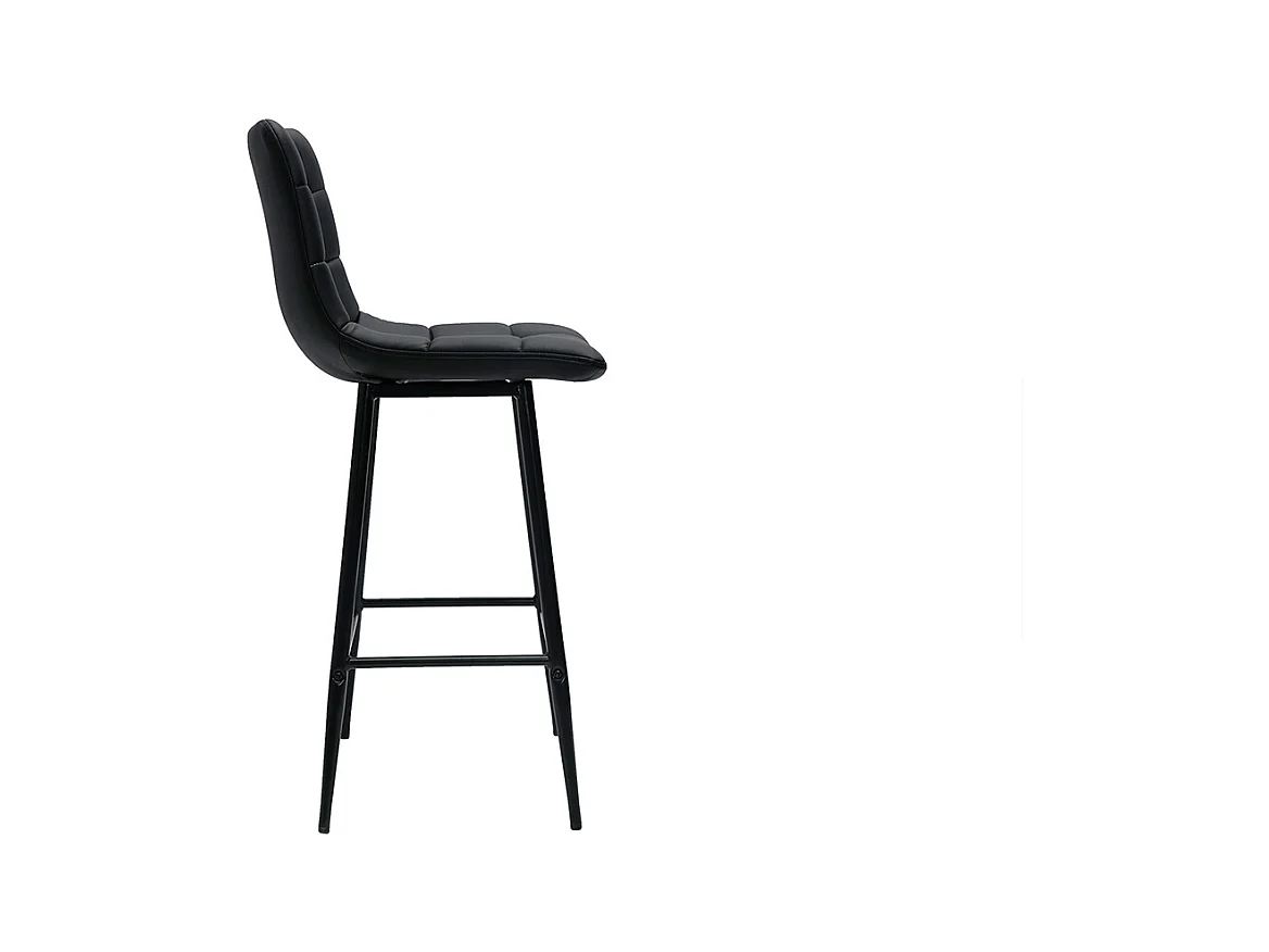 Design-Barhocker schwarz H65 cm (2er-Set) MAXWELL