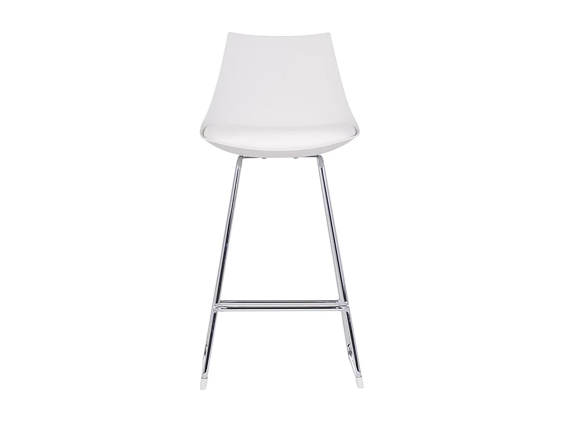 Design-Barhocker weiß 65 cm (2er-Satz) JUNE