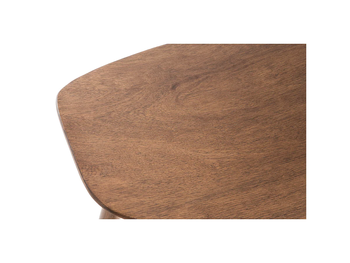 Taburete de bar moderno nogal 72cm DEMORY