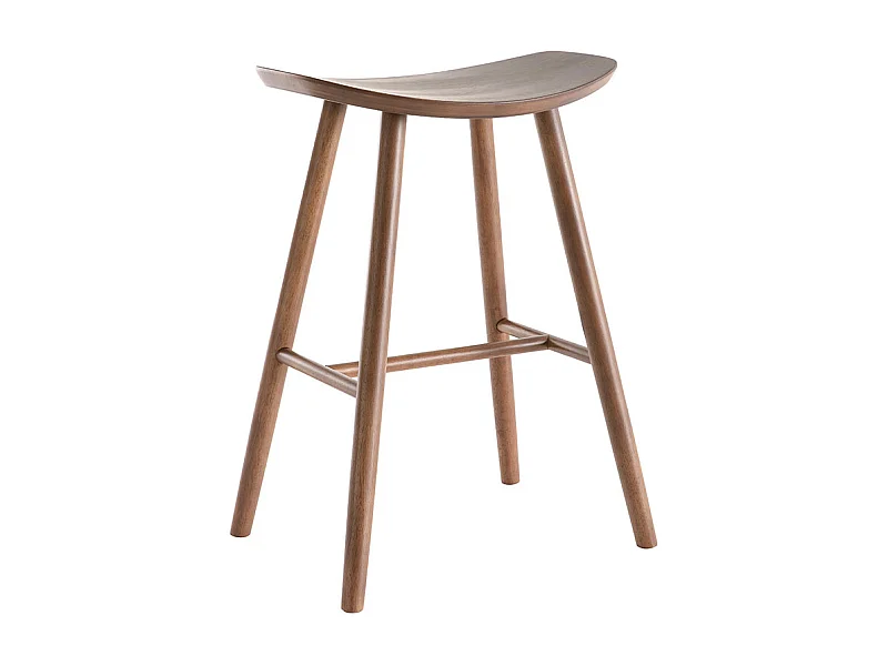 Taburete de bar nogal 65 cm DEMORY
