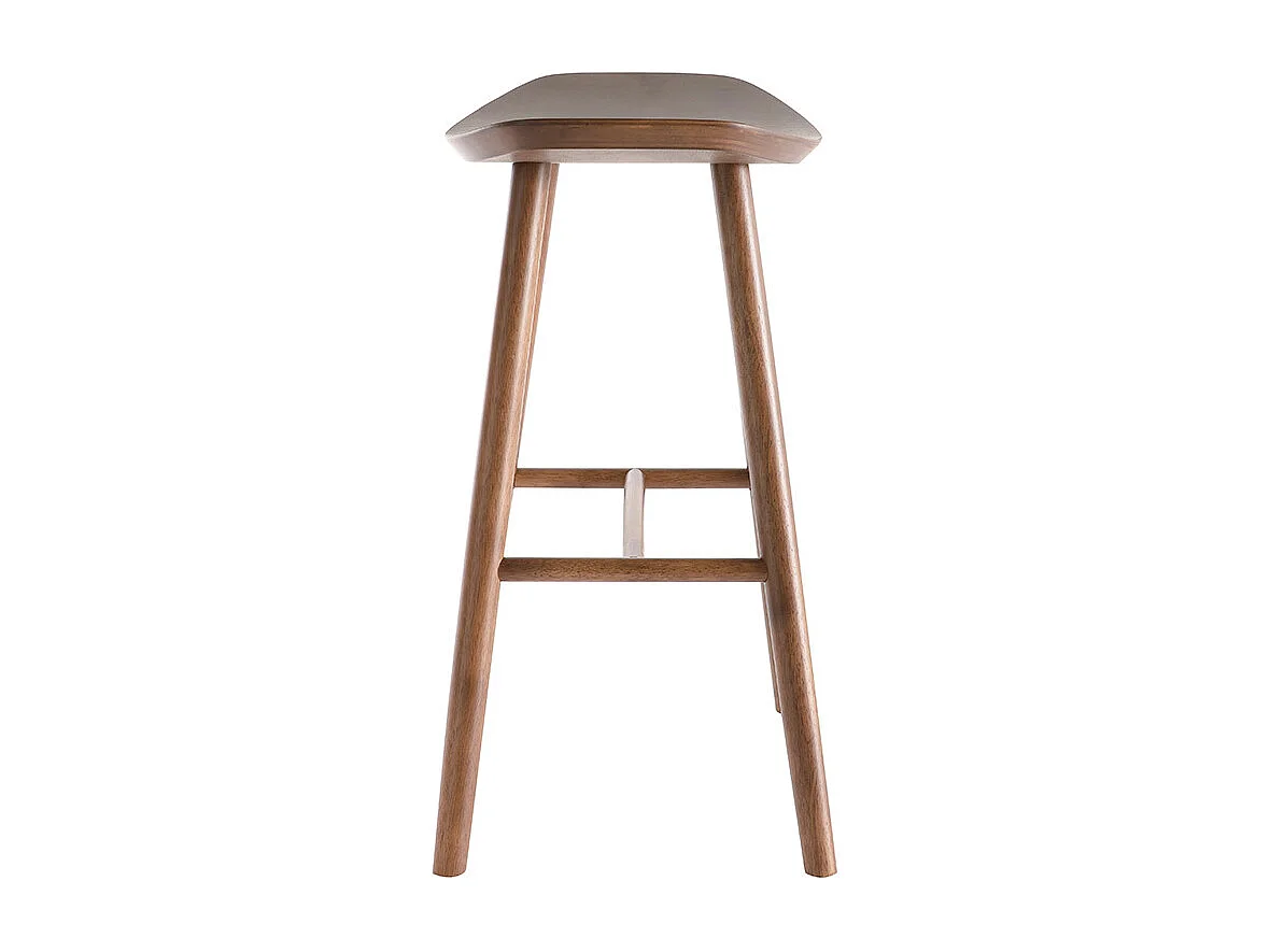 Design-Barhocker Nussbaum 65cm DEMORY