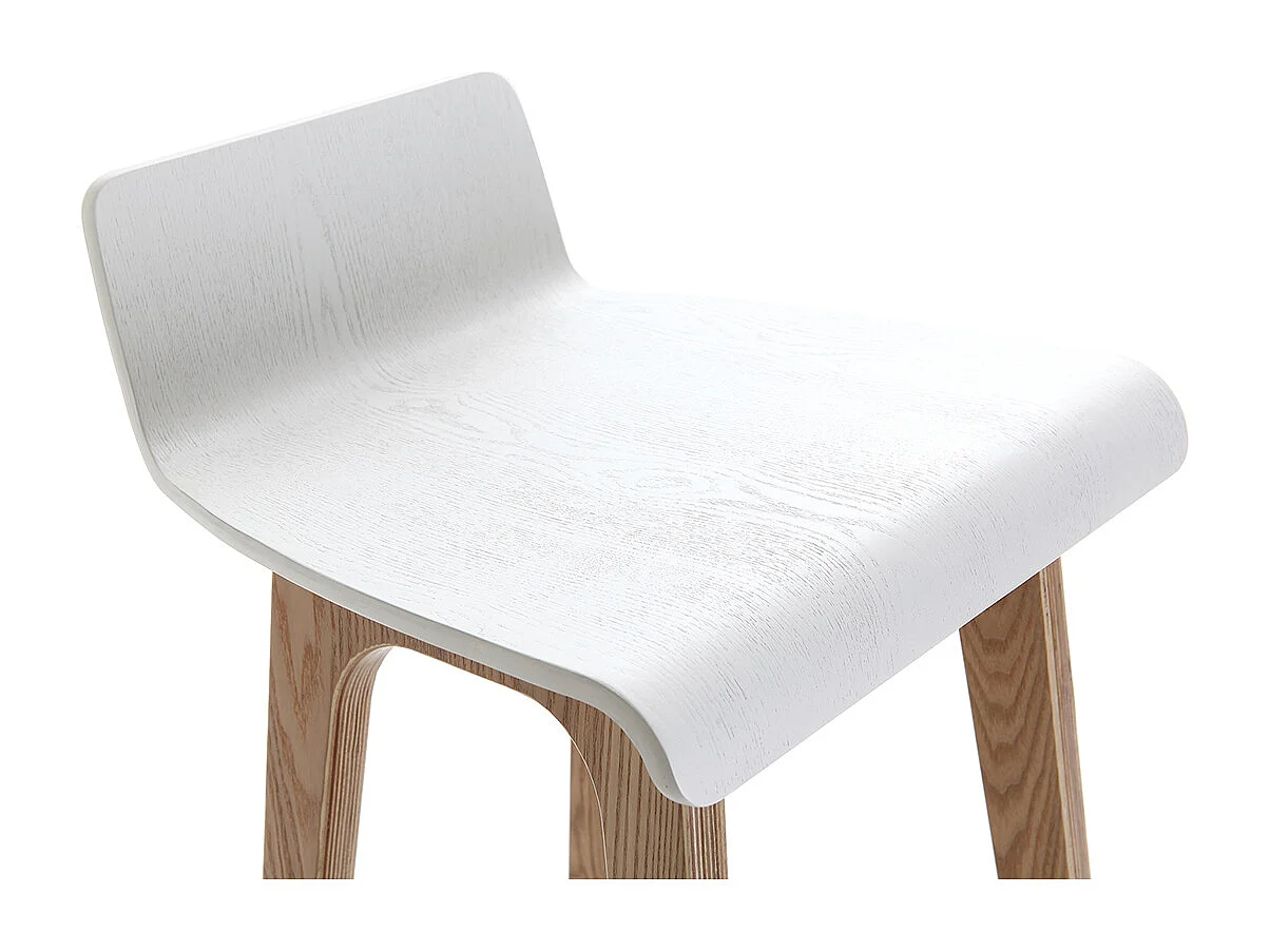 Barstuhl aus Holz - 65 cm - skandinavisch - BALTIK