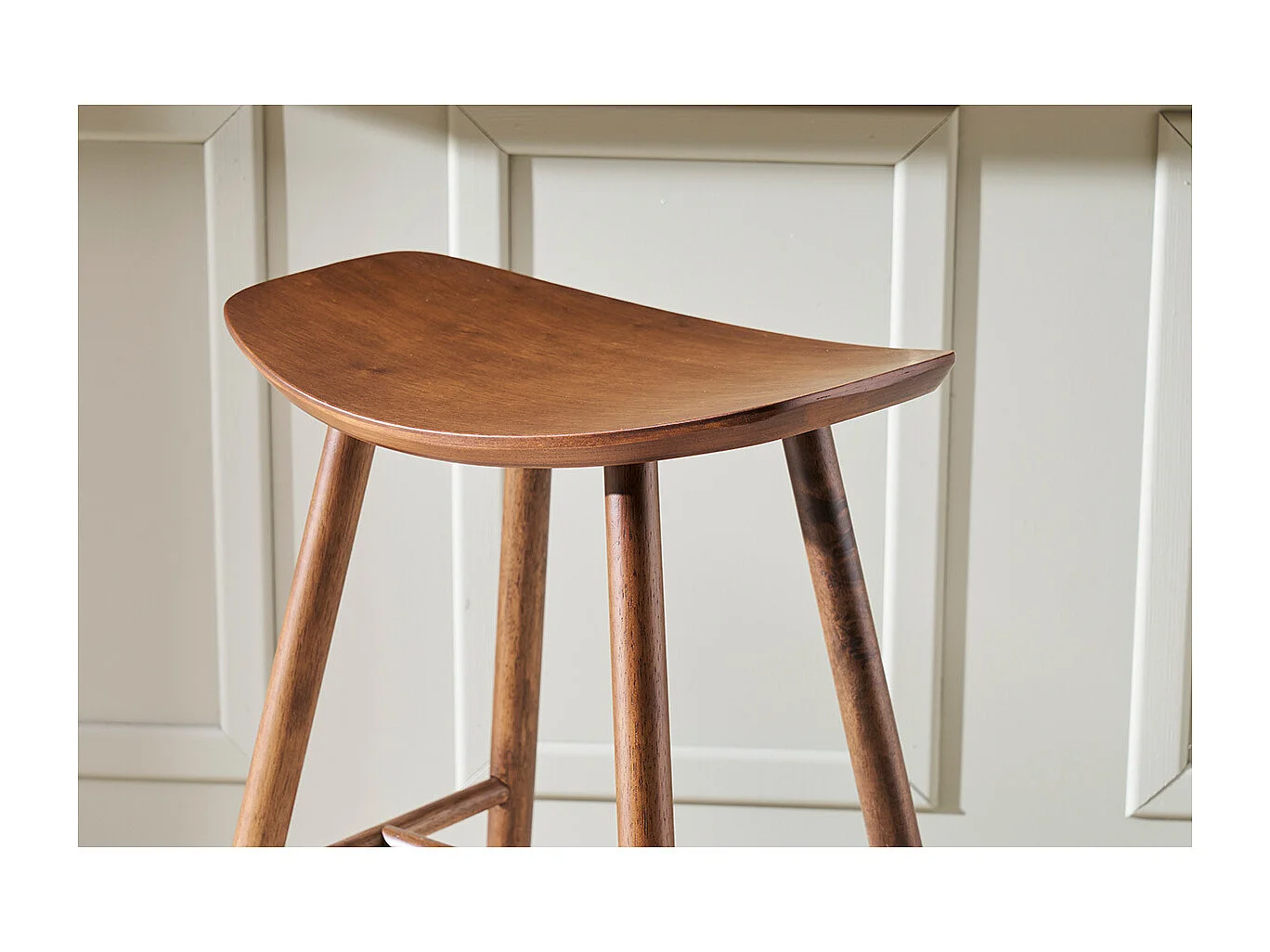 Barhocker walnussfarben H65 cm (2er-Set) DEMORY