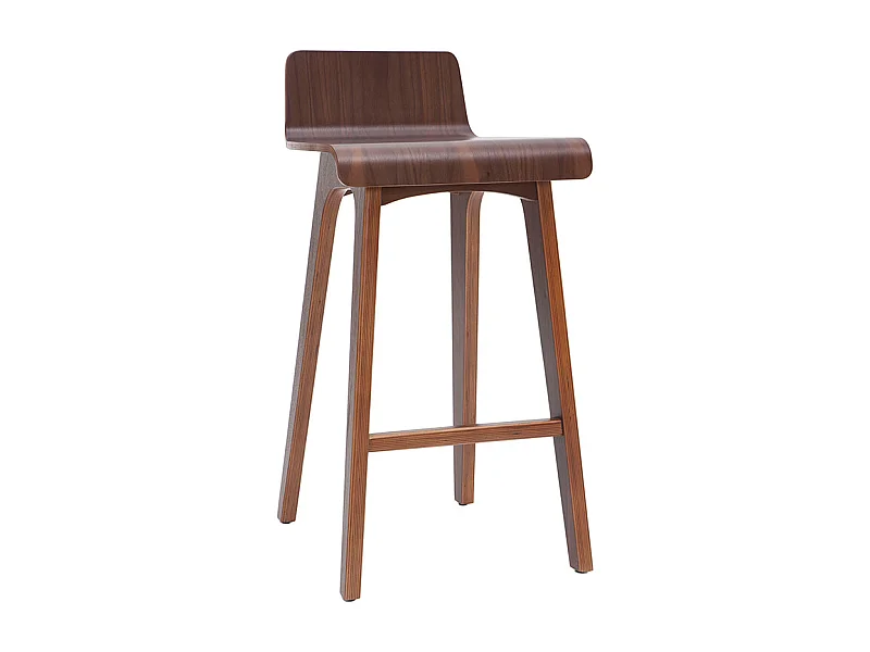 Taburete / Silla de bar madera oscura 65 cm BALTIK