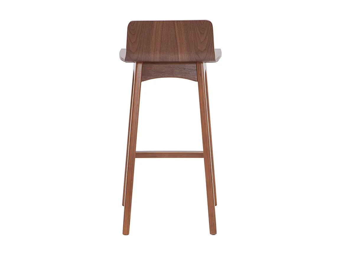 Taburete / Silla de bar madera oscura 65 cm BALTIK