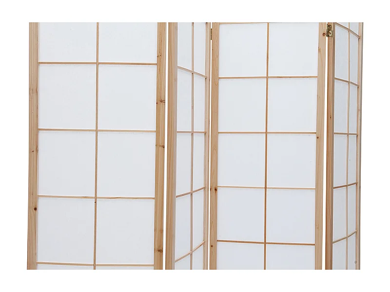 Biombo japonés de madera y papel IKUYO