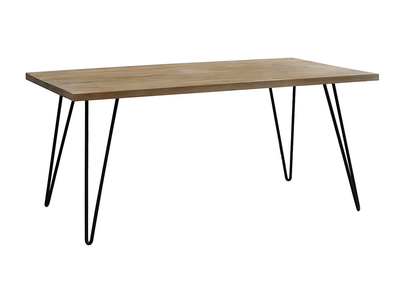 Mesa de comedor rectangular mango L160 cm VIBES