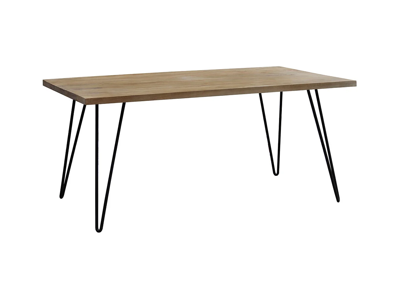 Table à manger en bois manguier massif L160 cm VIBES