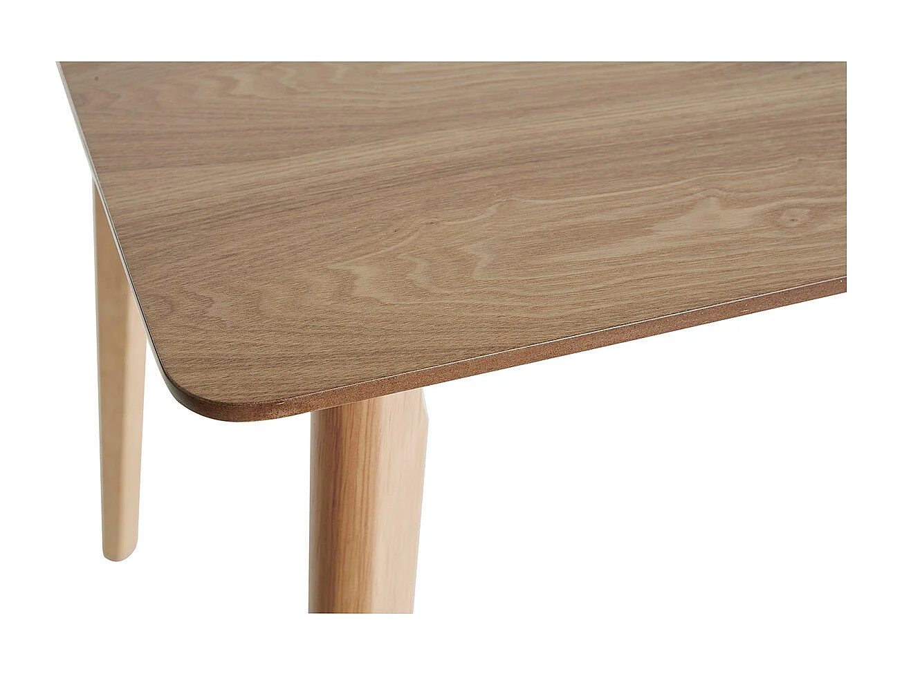 Table à manger scandinave finition frêne L120 cm ELION