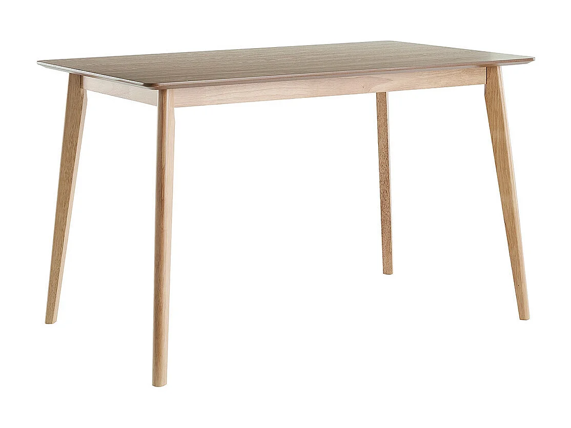 Tavolo da pranzo scandinavo finitura frassino L120 cm ELION