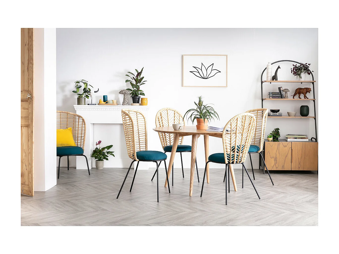 Tavolo da pranzo design in frassino D120 LIVIA