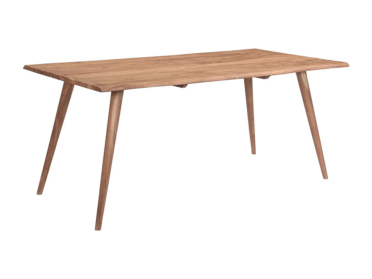 Table à manger rectangulaire en bois massif L175 cm SAVANA