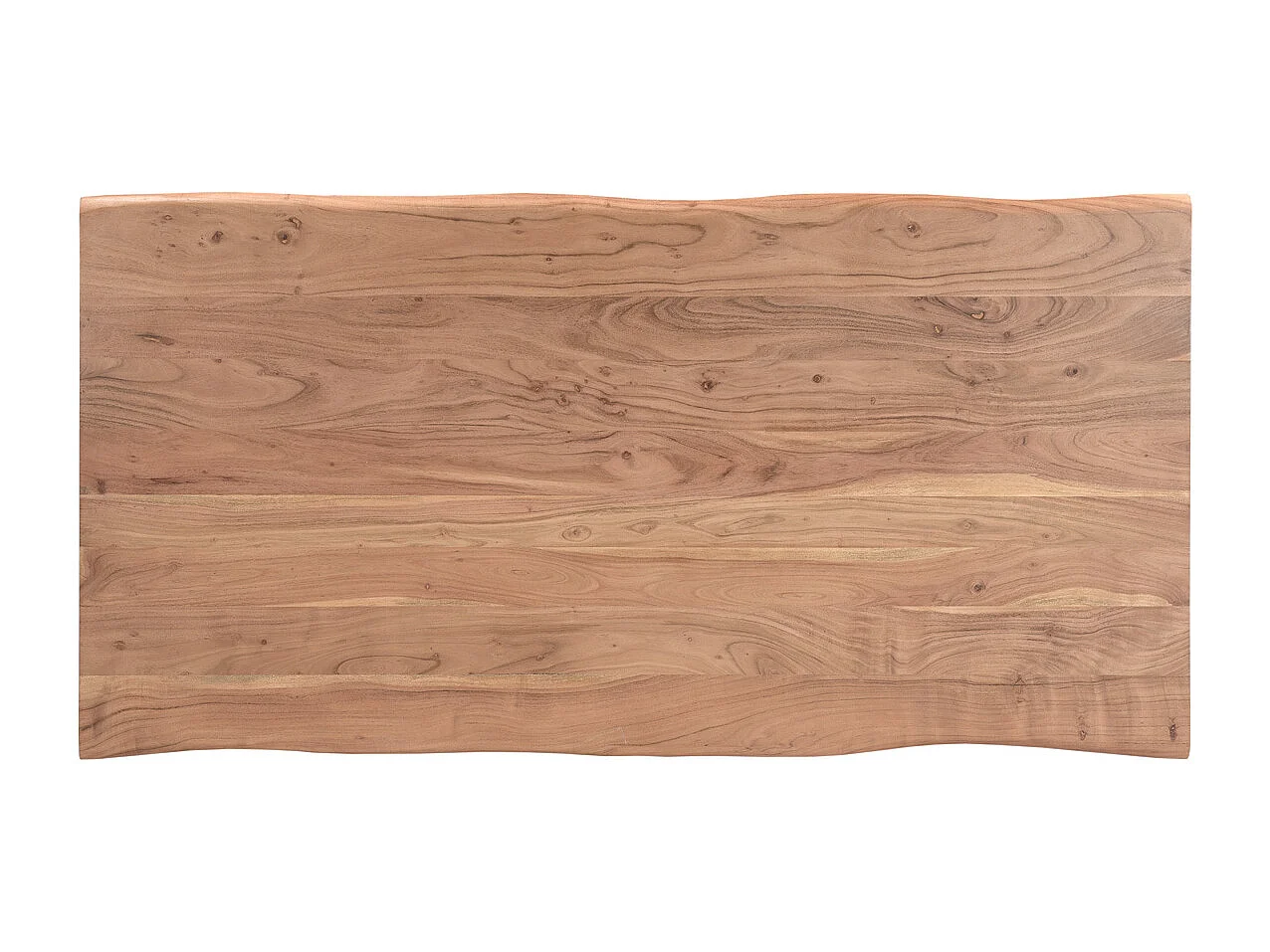 Table à manger rectangulaire en bois massif L175 cm SAVANA