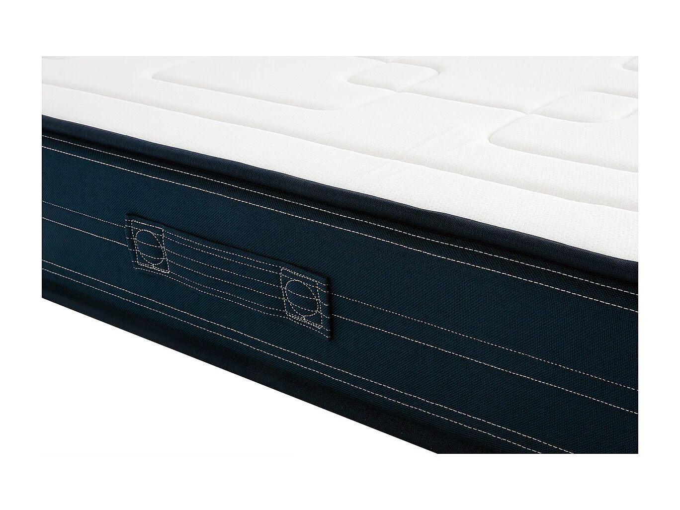 Bett 180 x 200 cm Boxspring und Memory-Foam-Matratze BENJI