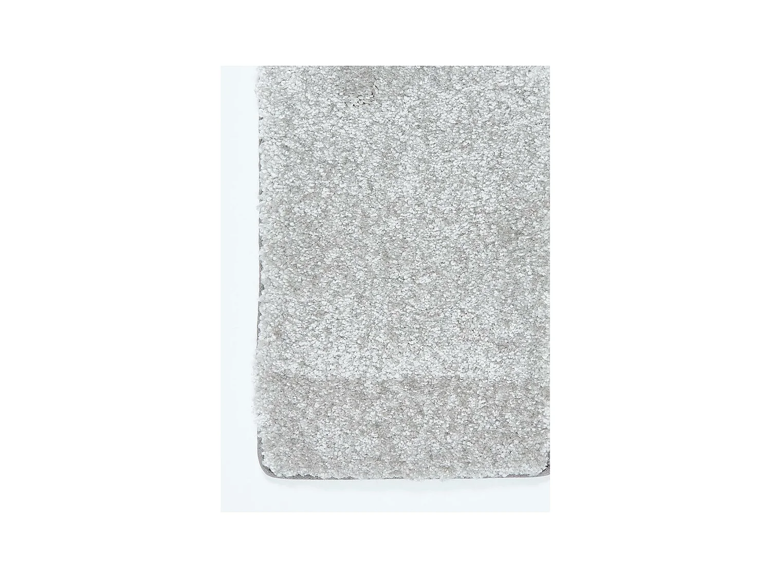 tapis salon 140x200 tissé gris rectangle motif uni EPAISSIA