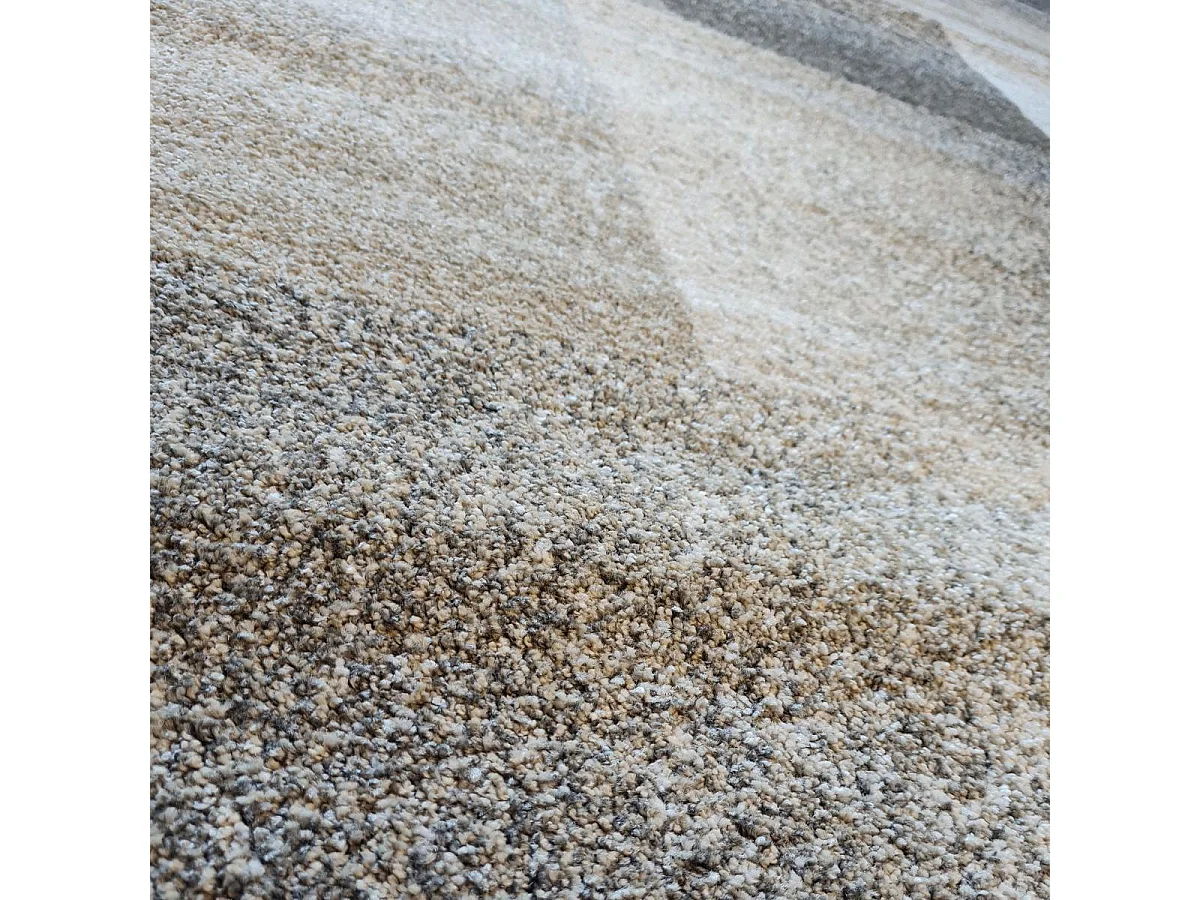 tapis chambre 80x150 tissé bleu et gris rectangle motif géométrique DERBY