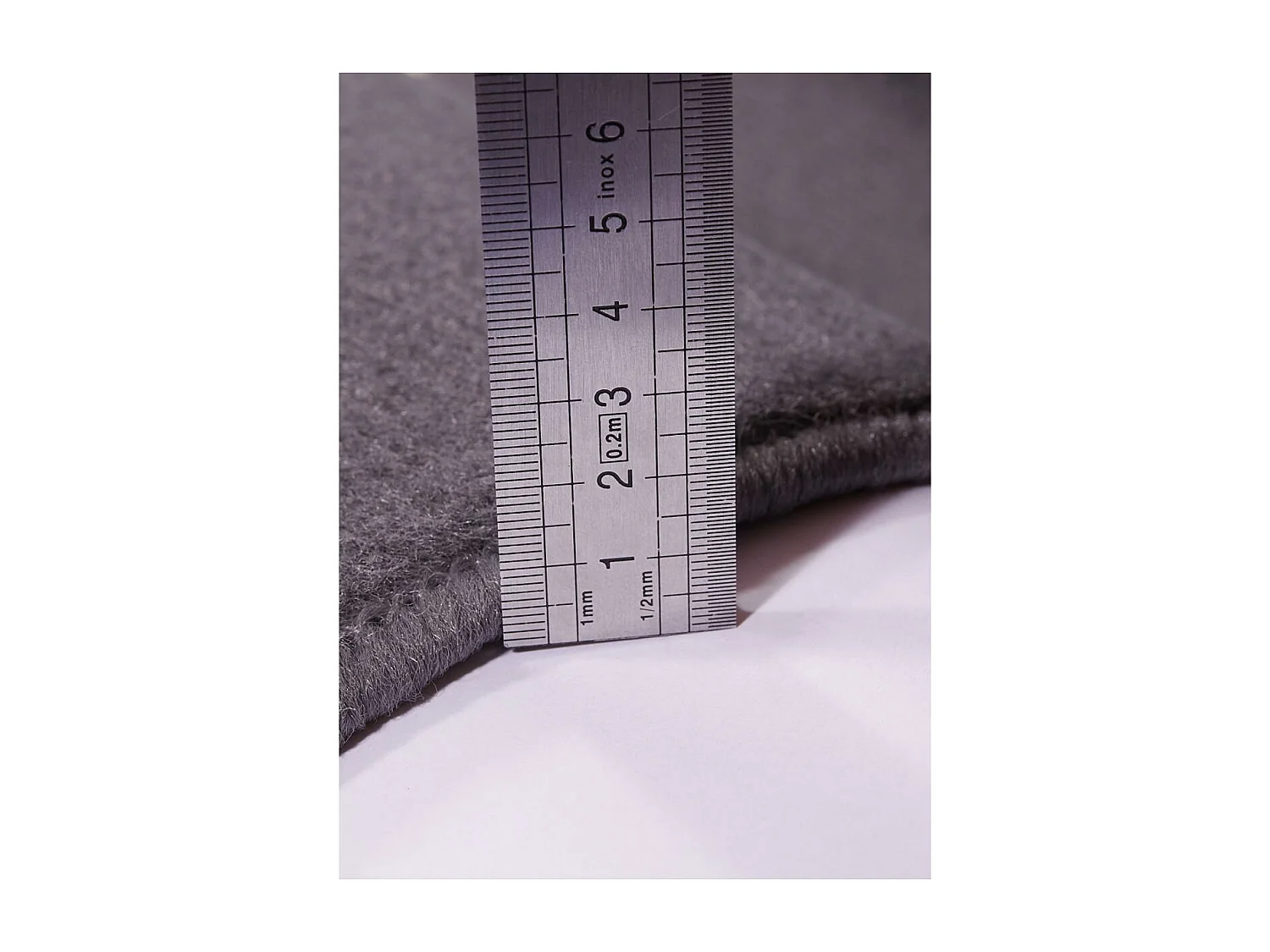 tapis chambre 60x110 tissé gris rectangle motif rond LYN1 TEMPO