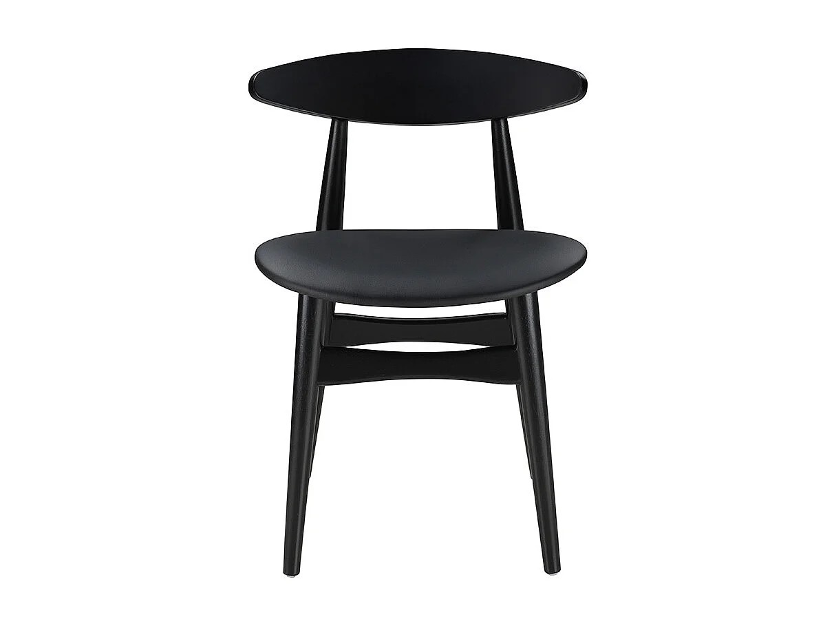 Set di 2 sedie in legno nero WALFORD