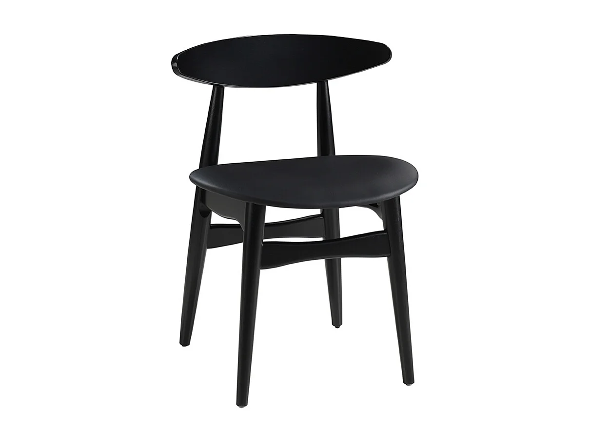 Set di 2 sedie in legno nero WALFORD