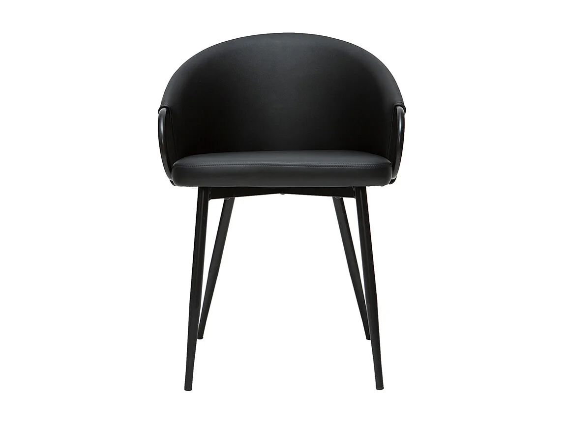 Schwarze Design-Stühle (2er-Set) PRECIO