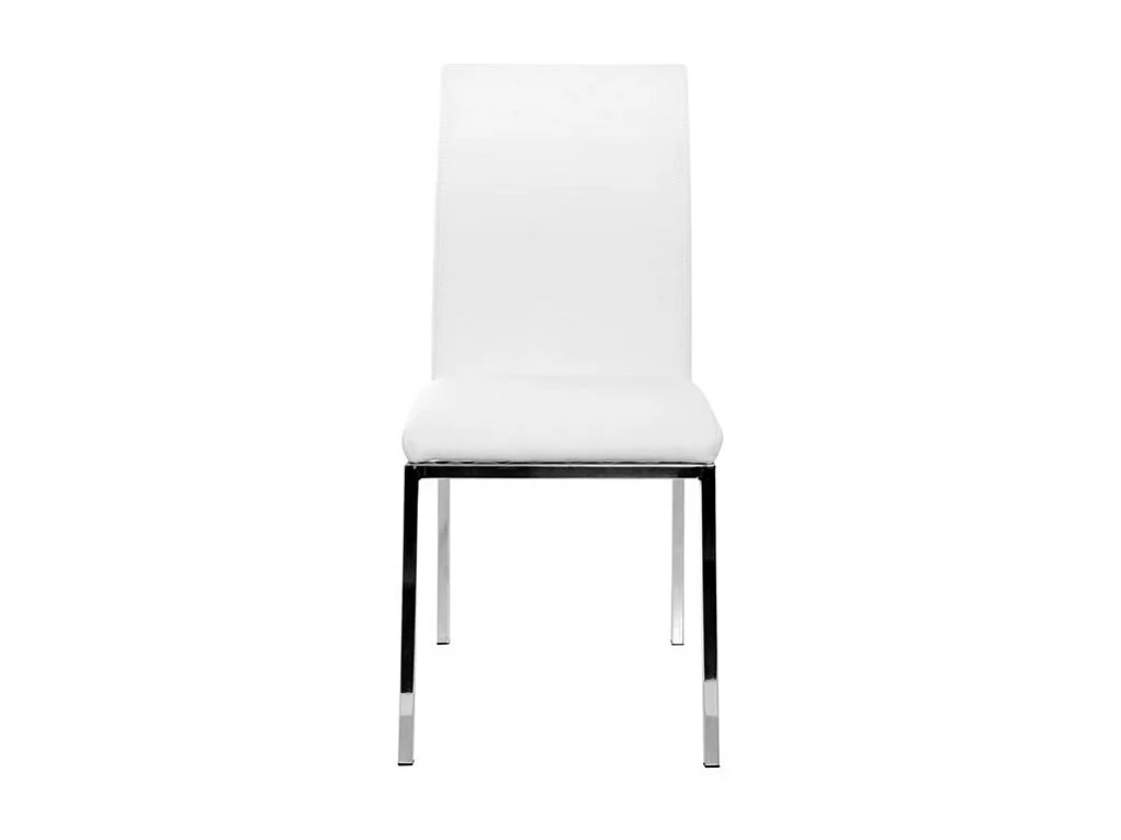 Set di 2 sedie design poliuretano bianco SIMEA