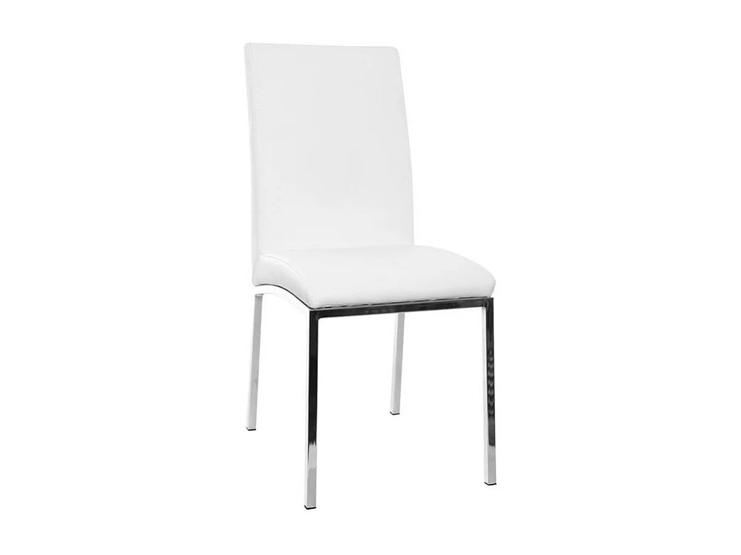 Set di 2 sedie design poliuretano bianco SIMEA