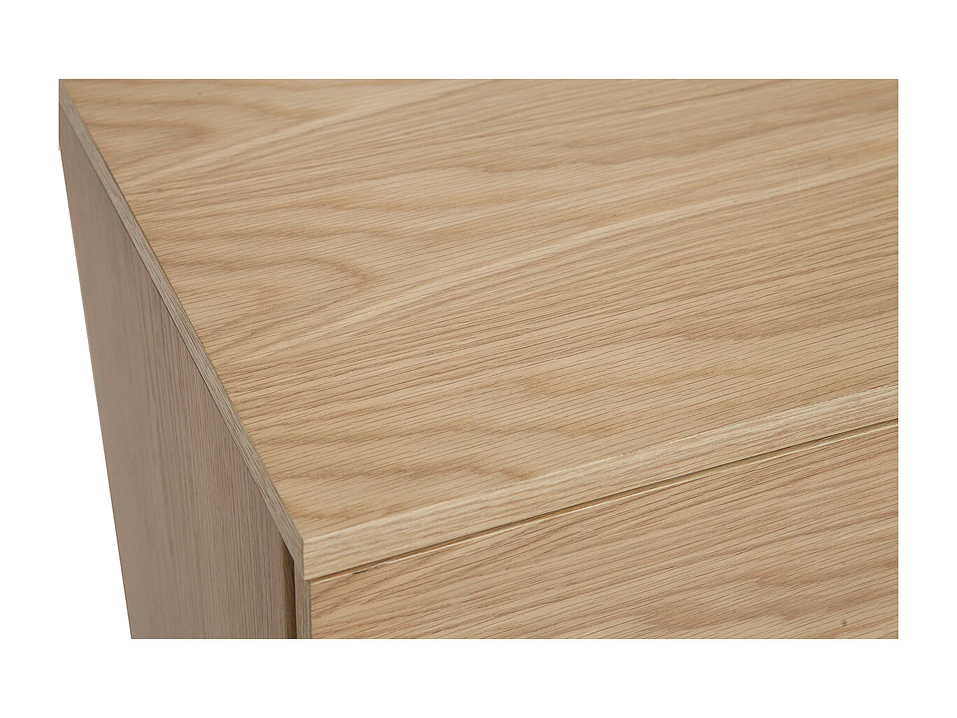 Skandinavische Kommode mit 3 Schubladen aus hellem Holz FREDDY