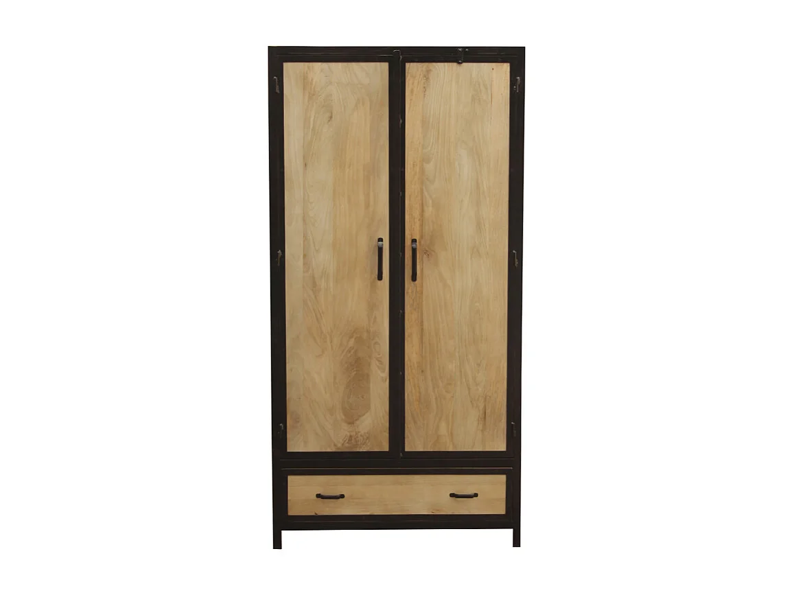 Industrieller Mangobaumholz-Schrank INDUSTRIA