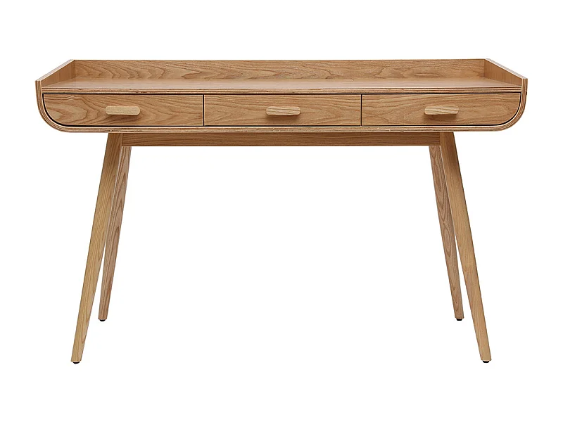 Escritorio nórdico madera clara HALLEN