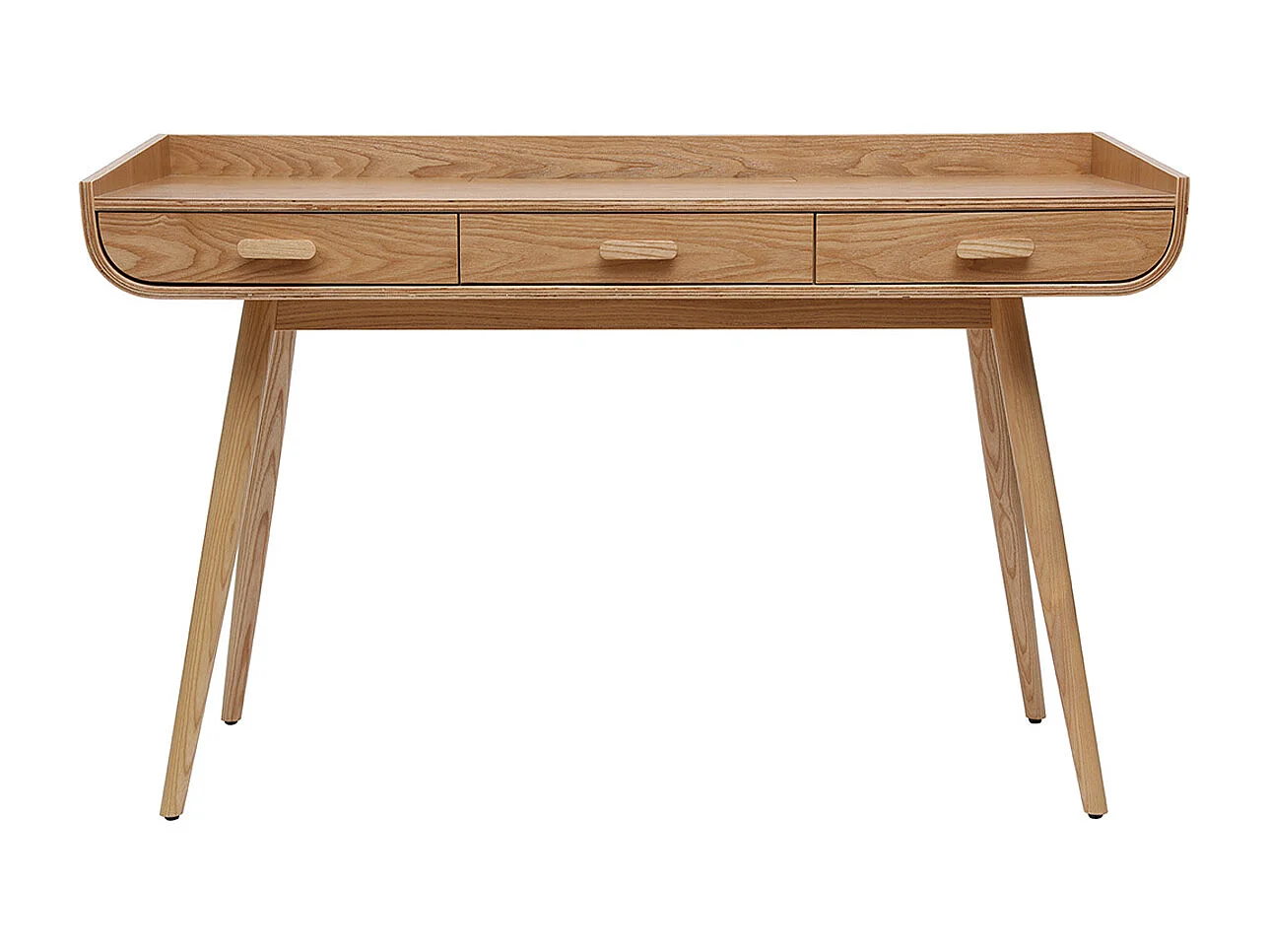 Schreibtisch skandinavisch helles Holz HALLEN