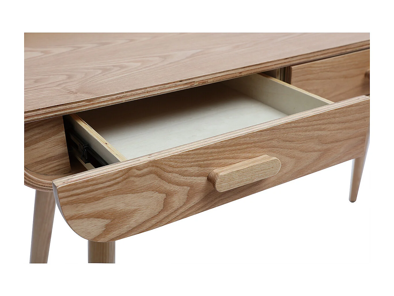 Scrivania scandinava legno chiaro HALLEN