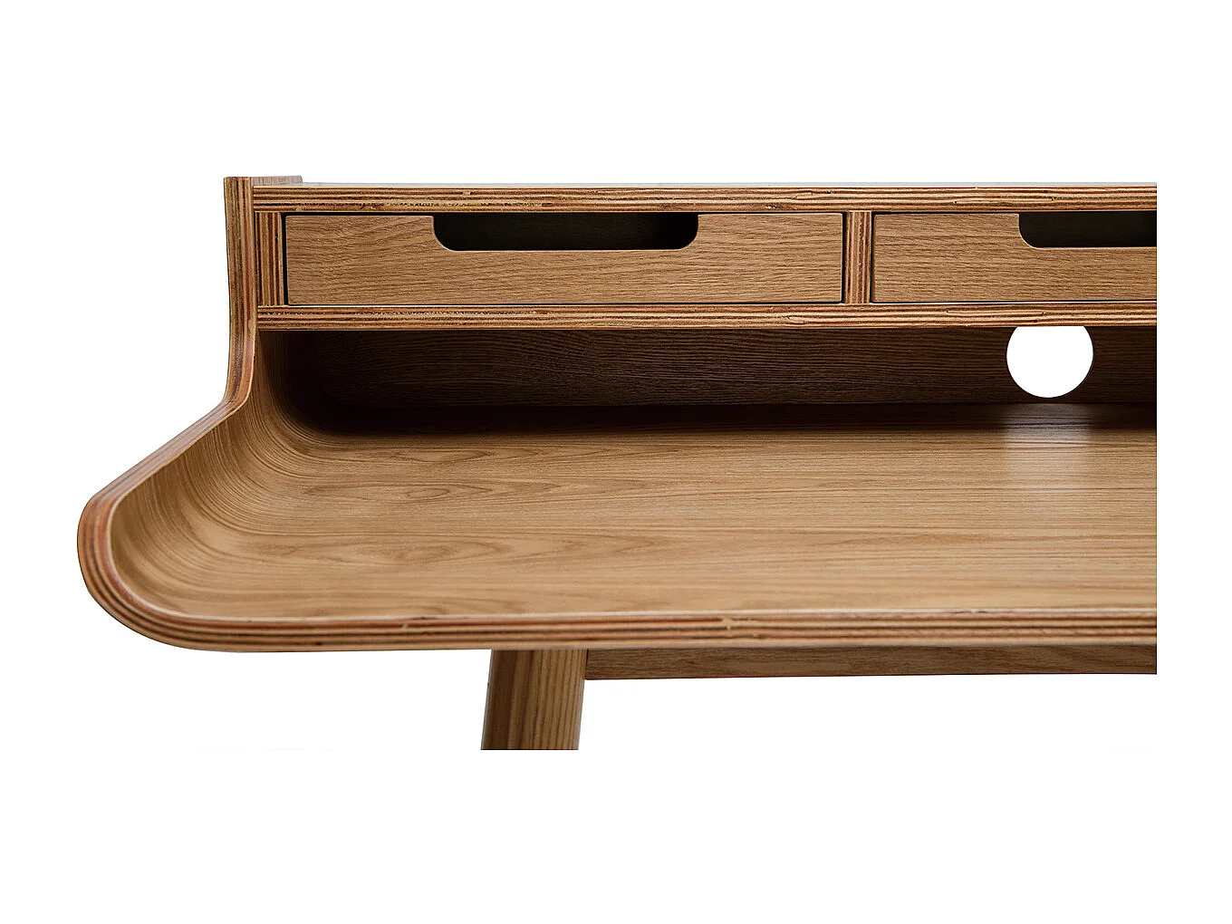 Scrivania vintage 3 cassetti L110 cm OPUS