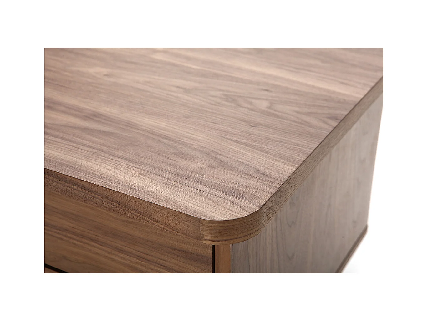 Scrivania design noce L140 cm FIFTIES