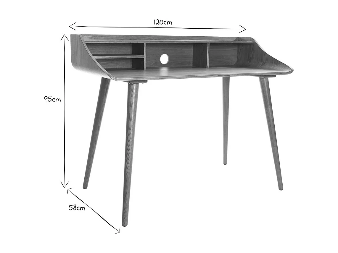Scrivania noce NORDECO