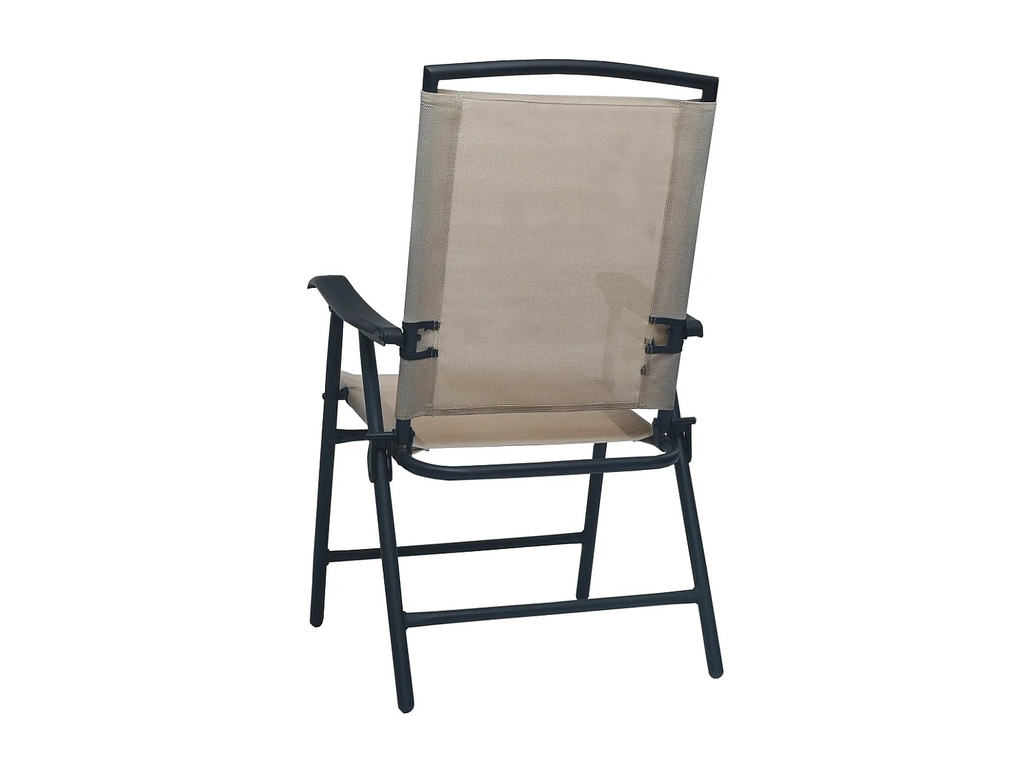 Mesa y sillas de bistró 3 piezas acero gris taupe